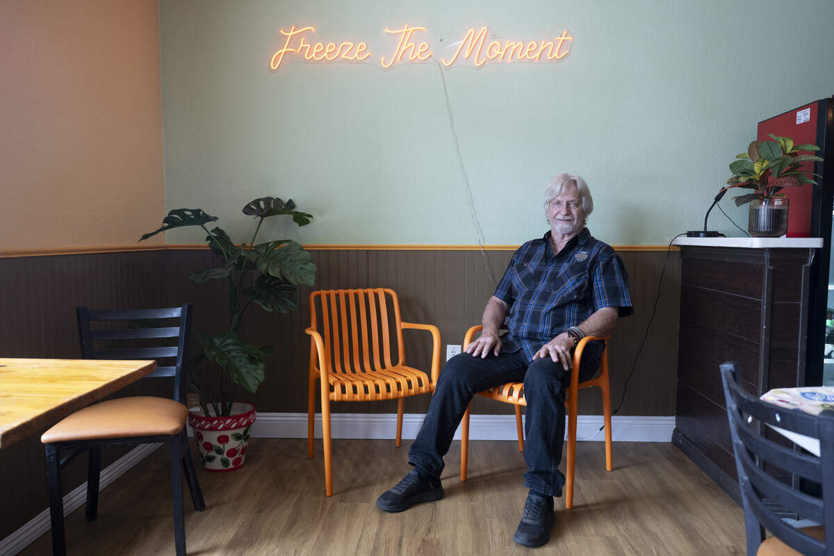 Temme Hagen poses for a portrait at The Original Hagen’s Orange Freeze new location in Fair Oaks on Monday, Aug. 17, 2026. The new location will open on Tuesday.